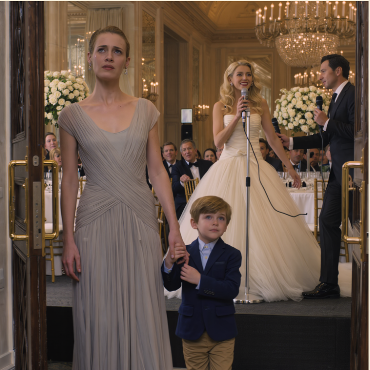 Moja siostra nazwała mnie przez mikrofon „nieproszoną pokojówką” na swoim ślubie na Manhattanie. Moi rodzice śmiali się, jakby to był komplement, a ja stałam tam z pięcioletnim synkiem trzymającym mnie za rękę, starając się nie upaść, podczas gdy dwieście gości śmiało się razem z nami. Myślałam, że przeżyłam gorsze chwile w swojej rodzinie. Potem złapałam wzrok pana młodego – zimny, skupiony, bez uśmiechu – i zdałam sobie sprawę, że ta noc zaraz wszystko odwróci.