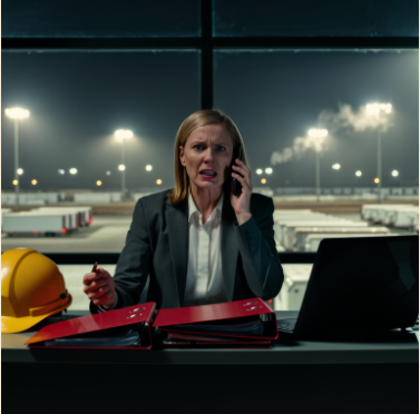 Chciał, żebym wyszedł o 1:05 nad ranem i ciągle powtarzał „Rozumiem”. Nie poczułem pilności, dopóki nie znalazłem e-maila z informacją o „ominięciu blokady”.