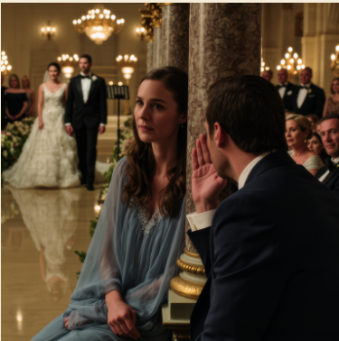 „Myślała, że ​​pozostanę niewidzialny za filarem na jej ślubie — a potem jakiś nieznajomy zajął puste krzesło obok mnie, powiedział, żebym się przyłączył, i jeden ruch sprawił, że cała sala balowa w końcu spojrzała w moją stronę”.