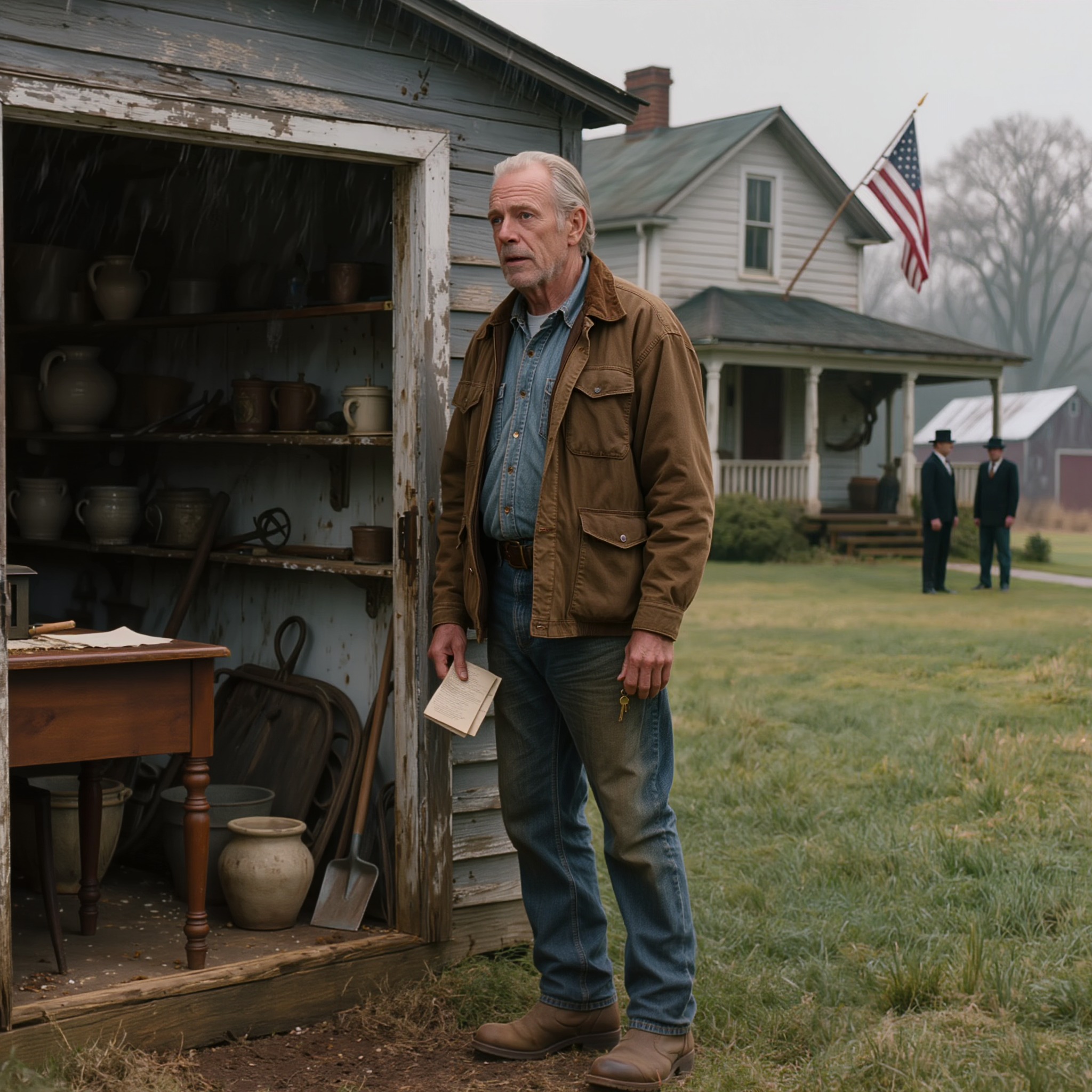 Após o funeral da minha mulher, encontrei um bilhete no seu guarda-joias. Dizia: “Por favor, perdoa-me”. Junto a ele, estava a chave de um armazém que ela mantinha trancado há 37 anos. Quando abri a porta, o que encontrei lá dentro deixou-me sem fôlego.
