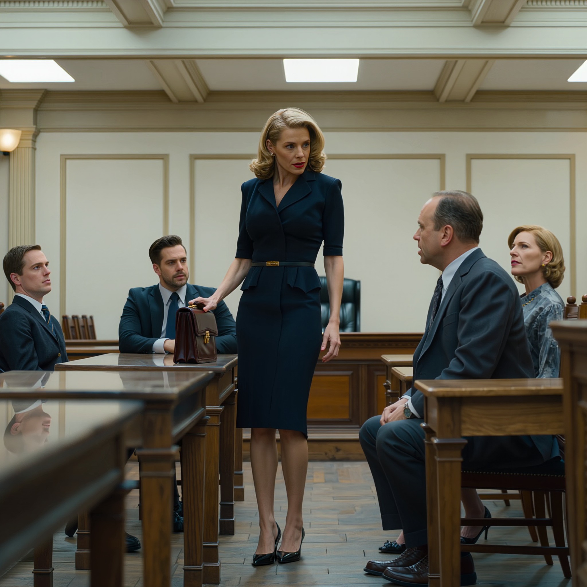 “Ela não é minha filha biológica”, disse o meu pai em tribunal. Argumentaram que eu não tinha direito aos 5 mil milhões de dólares em ações. Assim, coloquei um documento em cima da mesa do juiz. O advogado deles calou-se quando os resultados do teste de ADN foram apresentados.