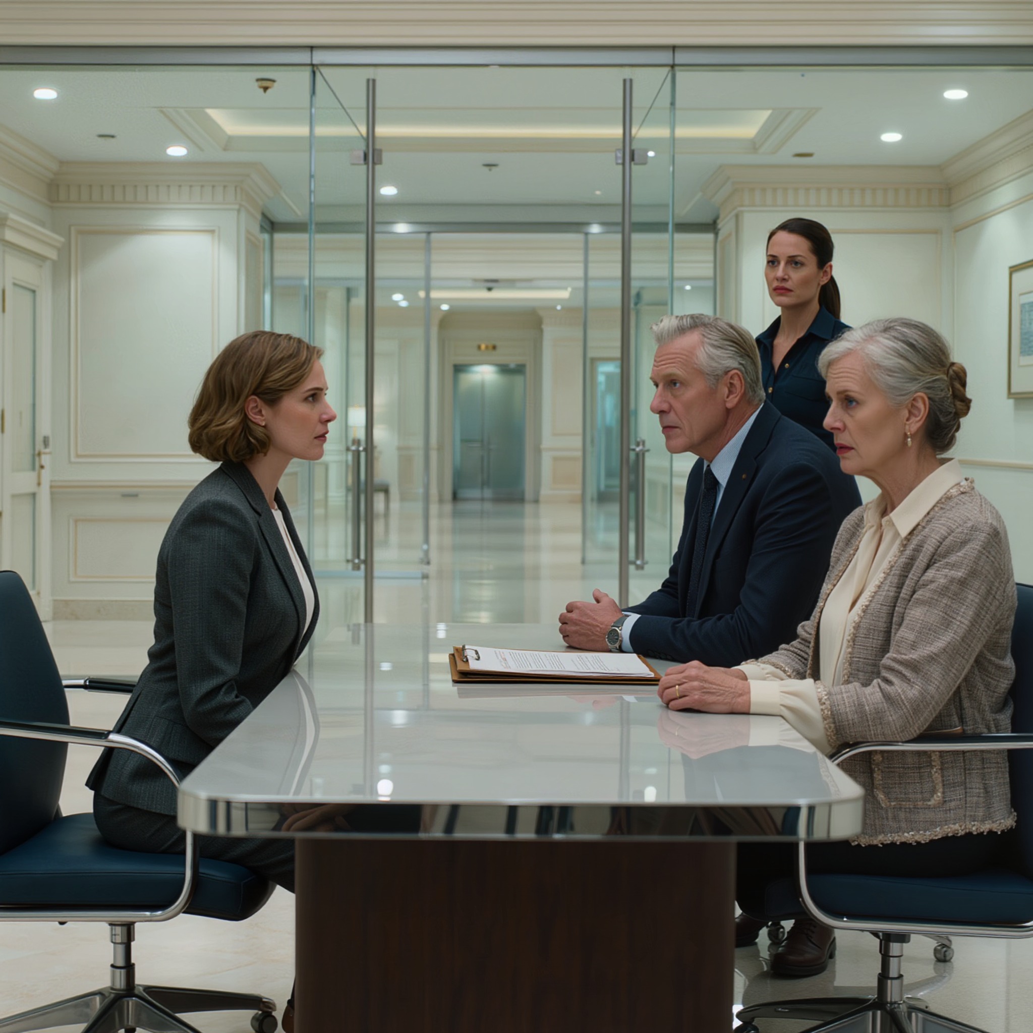 “A cabana da família pertence a todos nós”, explicou o meu pai ao mediador da hipoteca. A mamã até colocou o meu nome na papelada do refinanciamento. Já estavam a planear férias com o dinheiro do saque. Depois, a equipa de conformidade do banco comparou as assinaturas com os meus documentos originais de compra de 2017. O futuro do agente de crédito deles no banco…