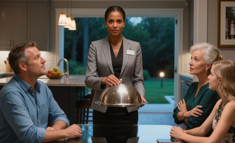 Cheguei tarde do trabalho e o meu marido ficou furioso assim que entrei pela porta. “Sabe que horas são?”, atirou. “Toda a família está à espera da sua causa. Vá para a cozinha e comece a cozinhar.” O que fiz logo a seguir deixou toda a casa atónita e transformou aquela noite num completo caos…