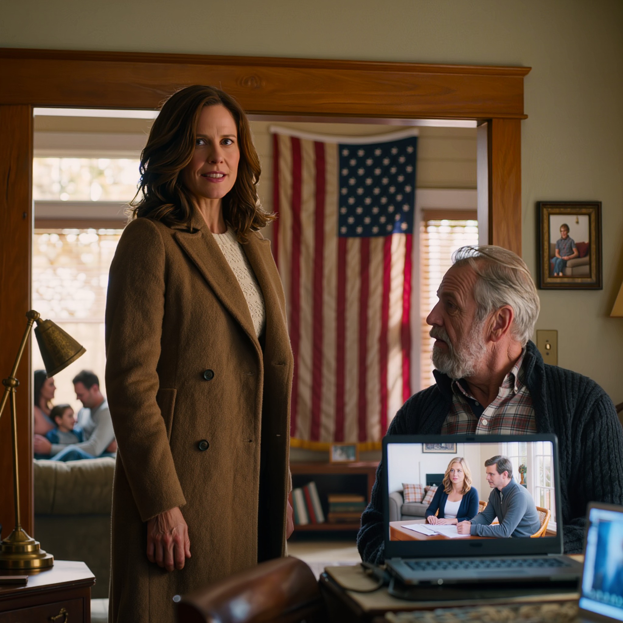 Uma semana depois de me ter mudado para a minha nova casa, o antigo proprietário ligou-me. “Esqueci-me de desligar a câmara da sala”, disse. “Por acaso, vi algo… é sobre a sua cunhada. Precisa de ver isto pessoalmente. Por favor, não conte a ninguém ainda.” Quando lá cheguei, o ecrã ligou e exibiu um vídeo que me deixou perplexo.