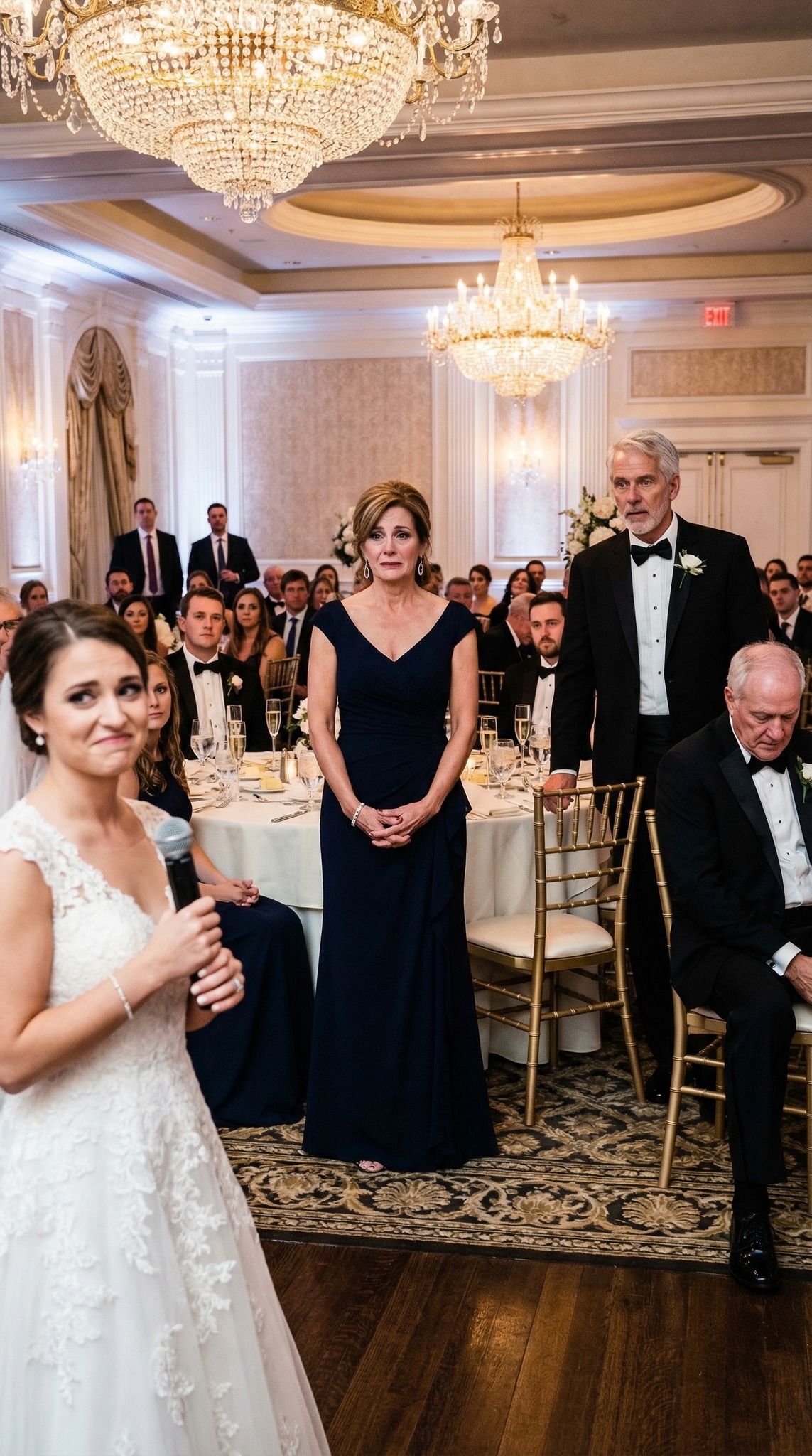 No casamento da minha enteada, ela ergueu o copo, riu-se e disse: «Esta é a minha madrasta — uma velha aproveitadora.» A sala irrompeu em risos envergonhados, e senti o meu rosto arder. Então,