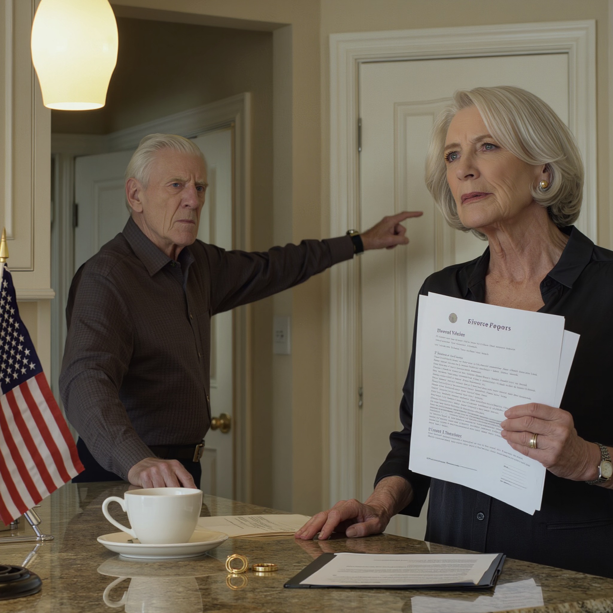 Após o divórcio aos 74 anos, fiquei sem um lar para onde regressar. O meu ex-marido levou tudo e disse: “Vive como quiseres!”. Mas depois um advogado ligou: “O seu primeiro marido, dos anos 80, deixou-lhe 57 milhões de dólares — mas com uma condição…”