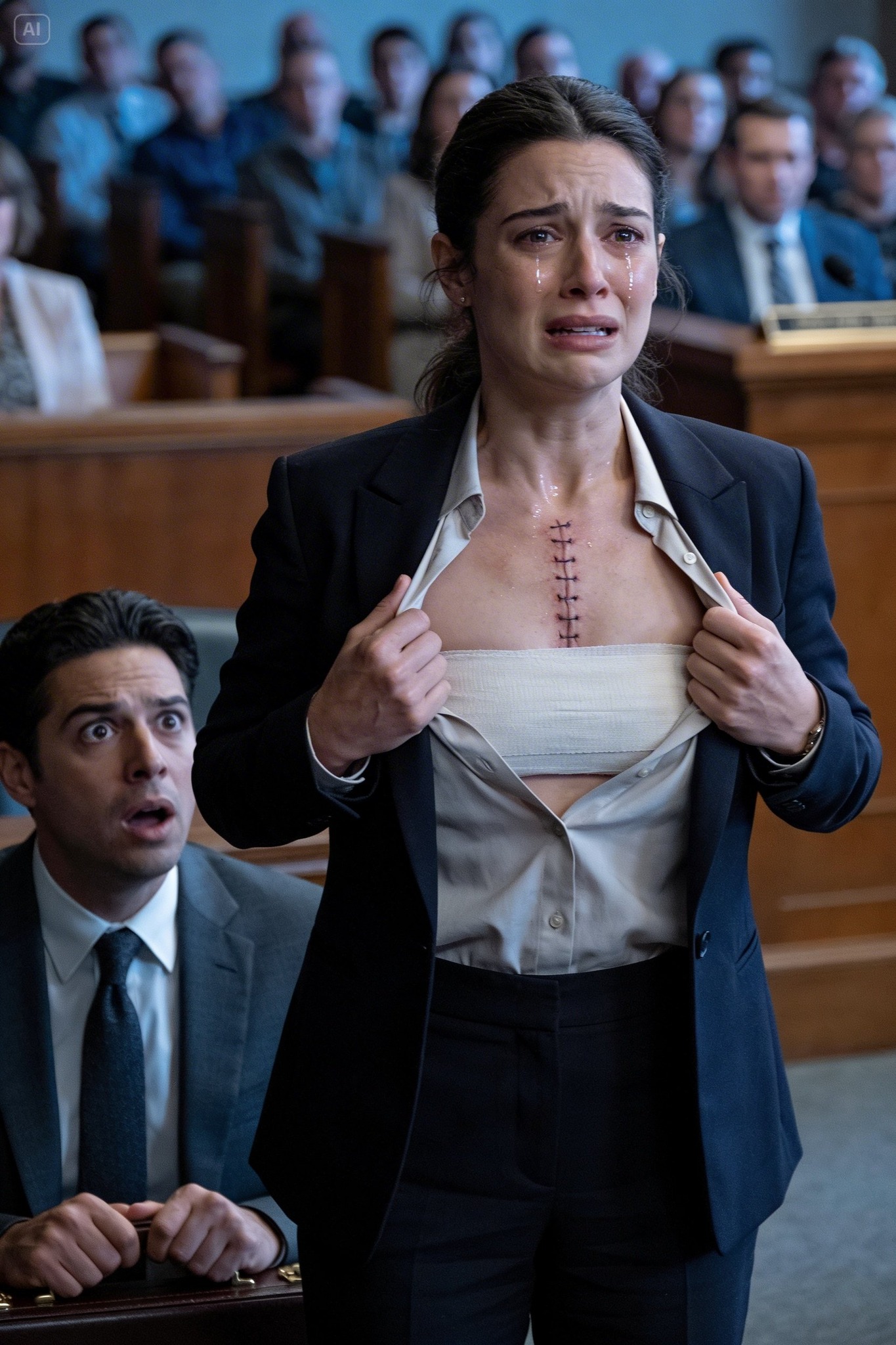 “És igualzinha a uma mula de carga — fácil de montar!” troçou o marido a meio da audiência de divórcio, provocando olhares tensos e um silêncio pesado que se espalhou pela sala.