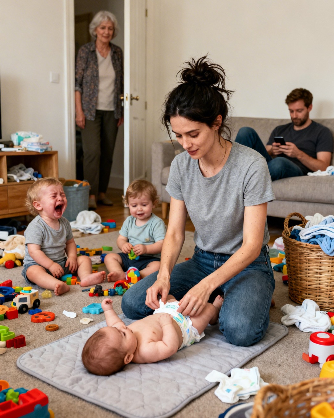 Chegou sem avisar e encontrou a nora devastada com cinco filhos, enquanto o filho via televisão: a lição brutal de uma sogra que tirou a casa do seu próprio sangue para fazer justiça.