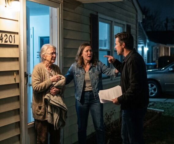 Mój brat powiedział, że to „tylko dom”. Ale dla mojej matki to była jedyna rzecz, jaką zostawił po sobie mój zmarły ojciec. „Podpisz papiery albo uciekaj!” – krzyknął, podczas gdy ona drżąc stała w drzwiach, nie mając dokąd uciec. Nigdy nie sądziłem, że chciwość może przybrać formę twarzy mojego brata – aż do nocy, kiedy zmusił naszą matkę do wyjścia na ulicę. A to był dopiero początek.