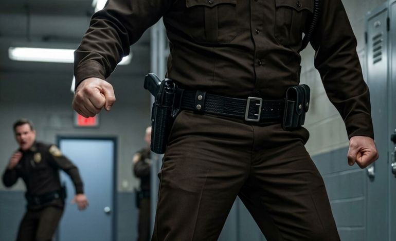 Mój telefon zadzwonił po północy. Głos mojego wnuka drżał: „Dziadku… Jestem na komisariacie. Pobił mnie… ale mówi im, że go zaatakowałem. Mama mi nie wierzy”. Jechałem, jakby serce mi płonęło. Kiedy wybiegłem przez drzwi, policjant zbladł jak ściana i wyjąkał: „Przepraszam… Nie wiedziałem…”. Wtedy zobaczyłem, kto siedzi w poczekalni – uśmiecha się. I wszystko się zmieniło.