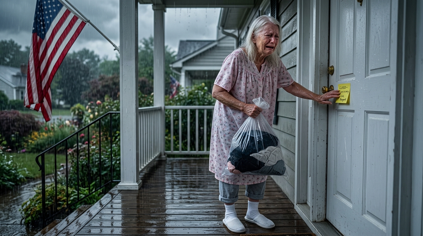 Mój syn wymienił zamki, gdy byłam w szpitalu – nazwał mnie „pijawką”, ale mój zmarły mąż zostawił mi ostatnią tajną broń