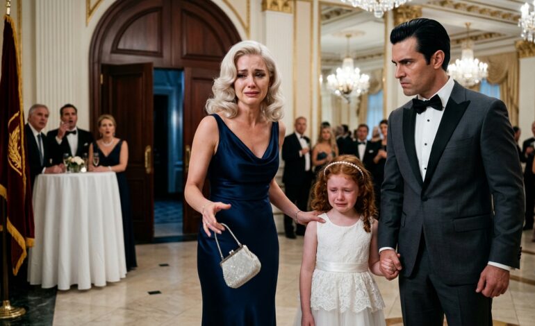 Na weselu kuzynki Rebecca myślała, że ​​najgorszą częścią wieczoru będzie siedzenie samotnie z córką przy zapomnianym stole — aż do chwili, gdy jej wpływowy szef wziął ją za rękę, nazwał swoją żoną na jeden wieczór, odkrył awans, który ktoś jej ukradł, i zmusił ją do zapytania, czy mężczyzna, który zmienił jej życie, mówił prawdę… czy też skrywał jeszcze jeden sekret.