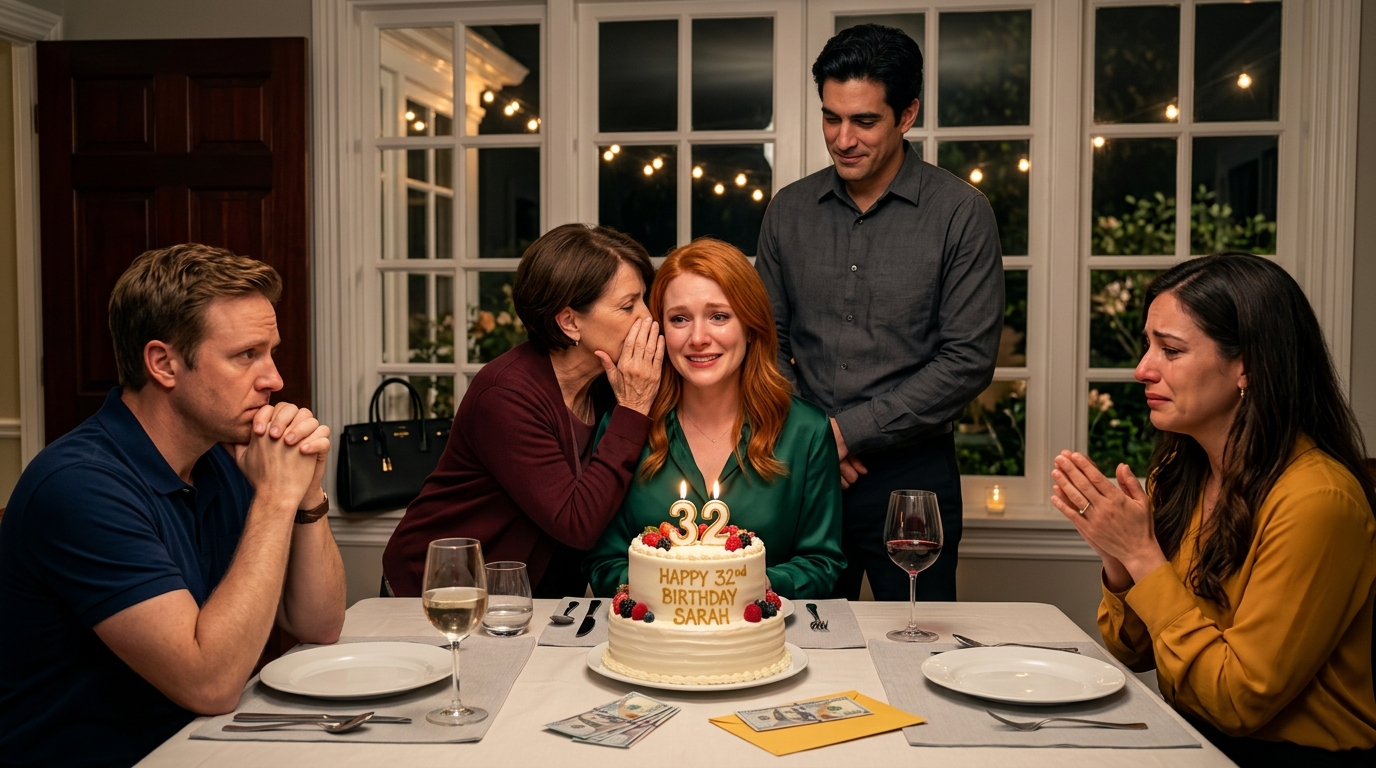 W moje urodziny mama wyszeptała: „Zaakceptuj to… twój mąż kocha teraz twoją siostrę”. Potajemnie ukradli mi 120 000 dolarów. Uśmiechnęłam się – bo nie mieli pojęcia, co zamierzam im wyjawić.