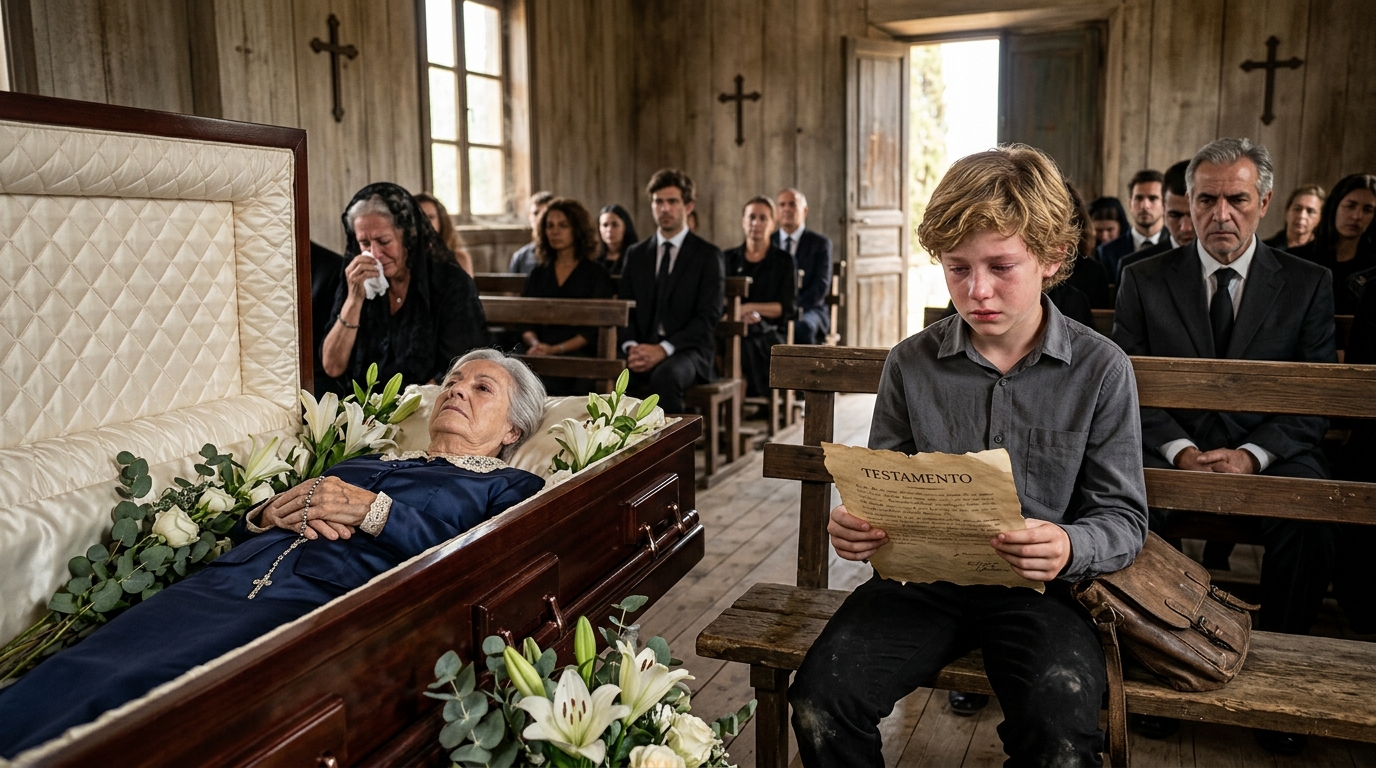 La millonaria que eligió a un niño de la calle para leer su testamento… y dejó a sus herederos sin aliento