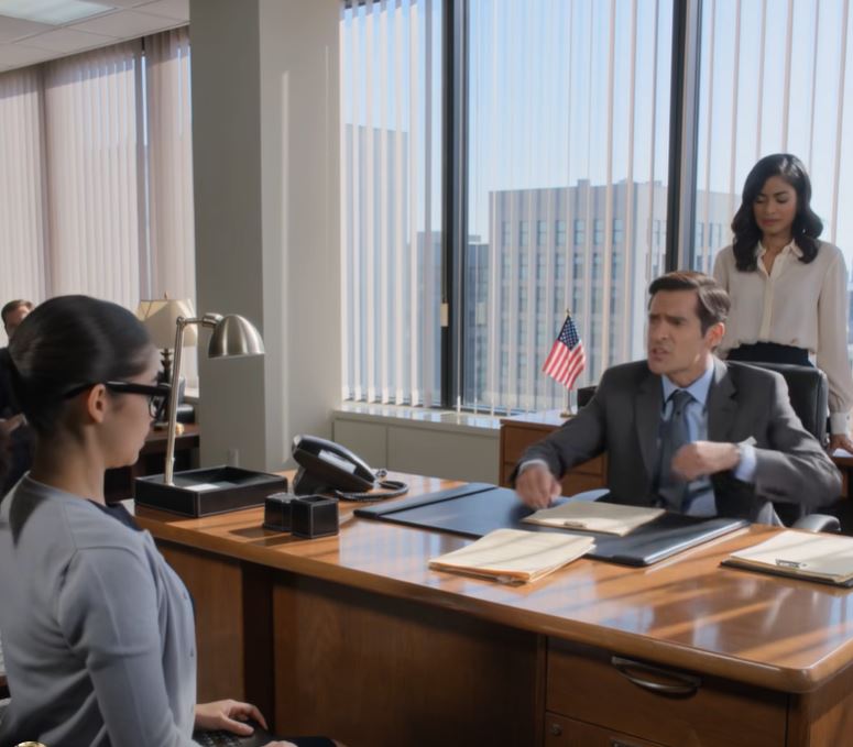 Quando o meu gestor anunciou, em voz suficientemente alta para todo o departamento ouvir, que “a filha da presidente quer que sejas despedida”, levantei os olhos da minha folha de cálculo, tirei os óculos de doze dólares e fiz a única pergunta que importava: “Então, para quem é que eu estive exatamente a trabalhar nestes últimos três meses?”