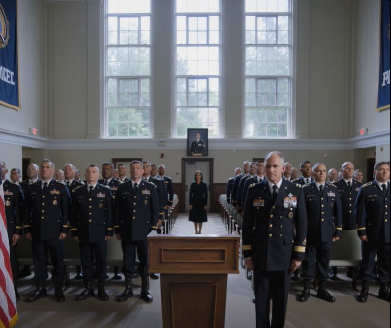 “Ela desistiu da Marinha”, contava o meu pai a toda a gente durante anos — até que o memorial do meu irmão se calou, um general virou-se para a última fila e a filha de quem ele sempre falara como uma desilusão familiar foi tratada pelo oficial de patente que ele nunca imaginara que ela tivesse alcançado.