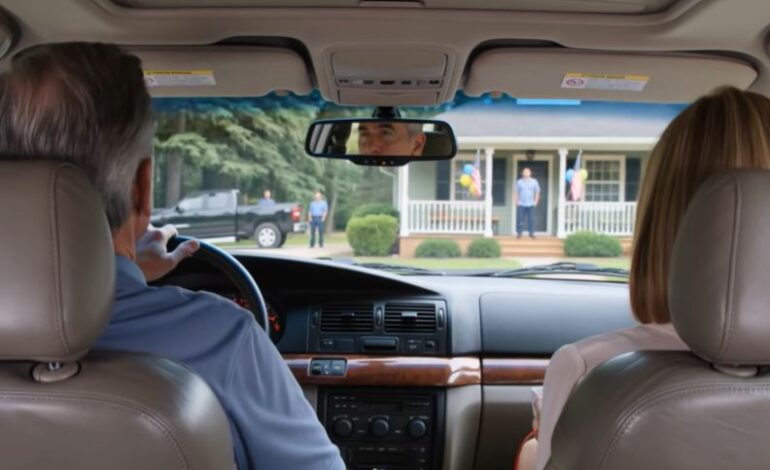 Depois de meses de perguntas estranhas sobre a nossa casa, o meu filho convidou-nos para uma reunião familiar e insistiu para que chegássemos cedo — mas um olhar para a entrada da garagem, os homens parados perto das árvores e a expressão no seu rosto fizeram-me perceber que não era aquela a receção que esperávamos.