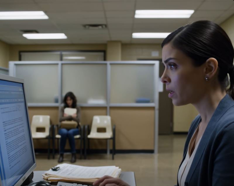 Tinha 33 anos e estava sentada num gabinete de assistência social do condado, a solicitar vales de alimentação depois de o meu marido ter esvaziado as nossas contas e desaparecido com a minha irmã, quando a assistente social introduziu o meu número de