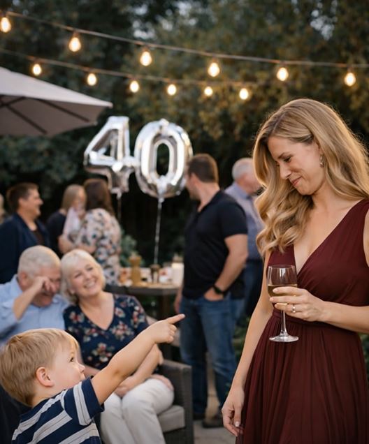 O meu filho de quatro anos apontou de repente para o meu melhor amigo e começou a rir. “O papá está ali”, disse. A princípio, sorri… até que o significado me atingiu. Estávamos a celebrar o 40º aniversário do meu marido no nosso quintal.