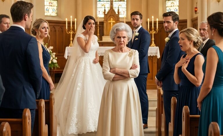 Przez sześć miesięcy z rzędu nie spałam noc w noc, szyjąc ręcznie suknię ślubną mojej córki. Kiedy w końcu jej ją dałam, parsknęła śmiechem, nazwała ją „suknią dla biednych” i wyrzuciła do kosza. Nic nie powiedziałam. Ale w dniu jej ślubu, kiedy weszłam w niej na salę, omal nie zemdlała na sam widok.