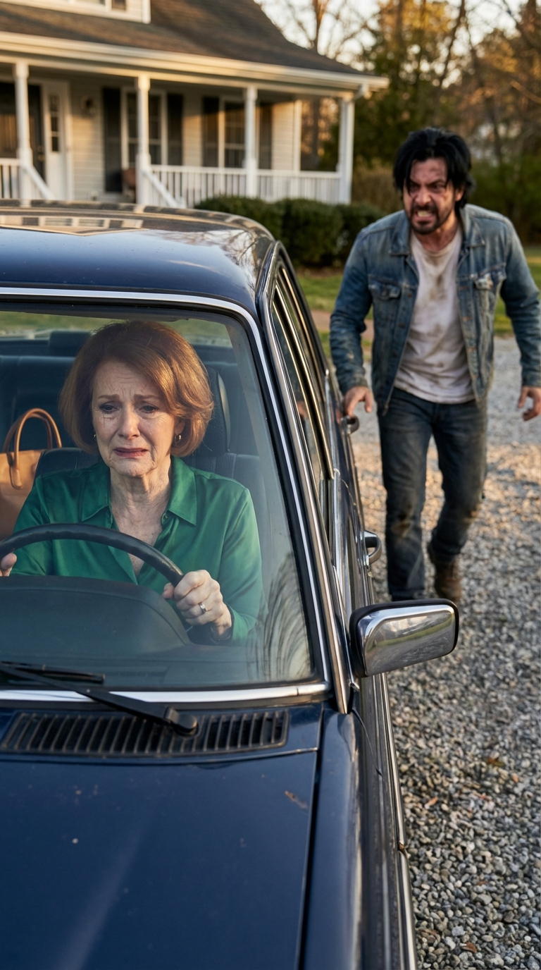 W drodze na spotkanie w sprawie spadku po moim mężu, właśnie położyłam rękę na kluczyku, gdy podbiegł bezdomny mężczyzna, zaczął walić w okno i krzyczeć: „Nie uruchamiaj silnika – twoja synowa dotykała tego samochodu wczoraj wieczorem!”. Krew mi zmroziła krew w żyłach, ale gdy pojechałam innym środkiem transportu i mimo to dotarłam do notariusza, to oczy Sary zdradziły, że popełniła jeden bardzo duży błąd.