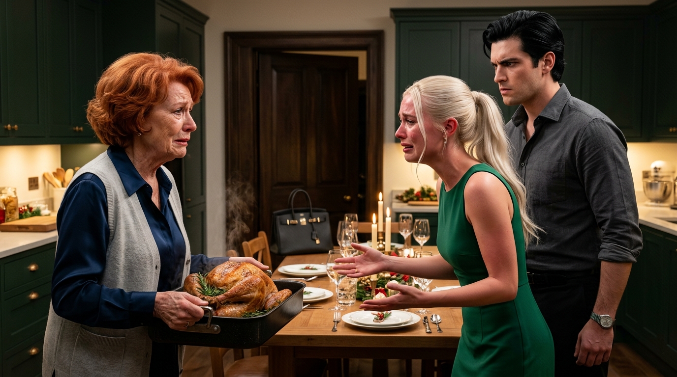 „Zostawcie to jedzenie w spokoju – moi krewni idą!” – powiedziała ostro moja szwagierka. Kupiłam wszystkie składniki. W moim domu. Uśmiechnęłam się – ale tego wieczoru dostała kopertę… i nic nie powiedziała.