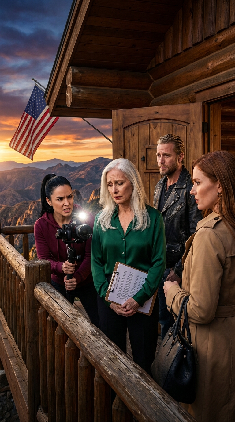 Po śmierci męża kupiłam chatkę w górach. Pewnego dnia córka zadzwoniła: „Jutro przyprowadzam 10 przyjaciół. Ty gotuj i sprzątaj. Ja zajmę się główną sypialnią. Ty będziesz spał gdzie indziej”. Uśmiechnęłam się i powiedziałam: „Jasne”. Kiedy przyjechali, byli w szoku, widząc, że…