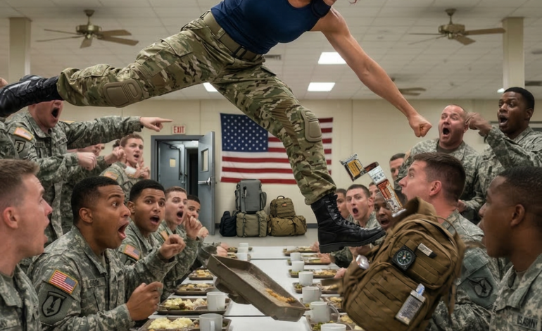 „Proszę się wycofać, poruczniku… a może raczej dowódco?” — Dzień, w którym oficer uciszył całą bazę morską