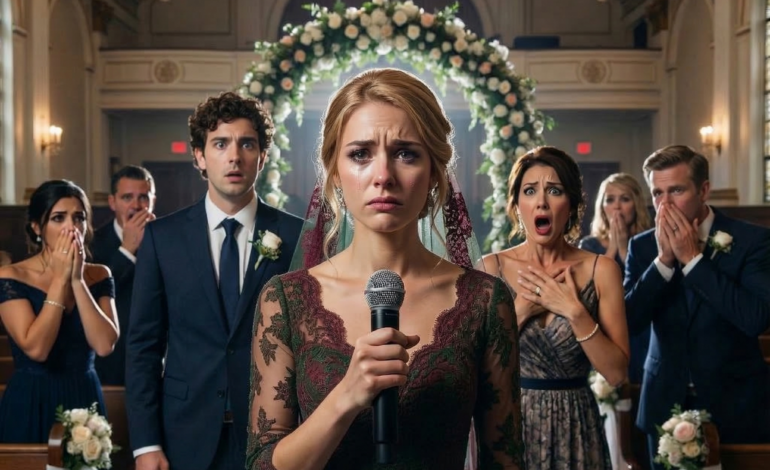 Godzinę przed ślubem usłyszałam, jak mój narzeczony szepcze do swojej matki: „Nie zależy mi na niej – chcę tylko jej pieniędzy”. Otarłam łzy, podeszłam do ołtarza i zamiast powiedzieć „tak”, powiedziałam coś, co sprawiło, że moja teściowa złapała się za pierś, będąc już na korytarzu…