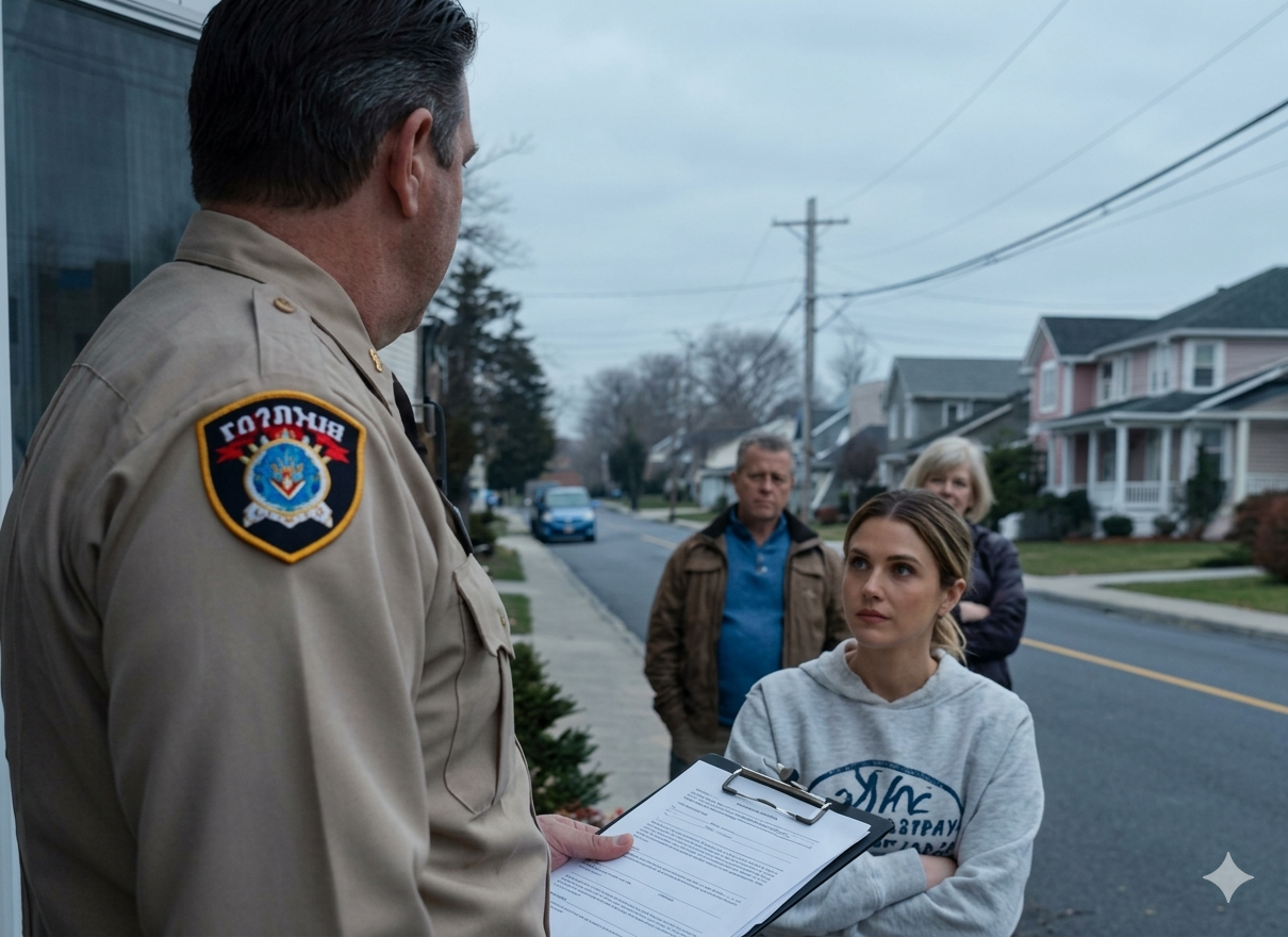 O 6 rano ktoś walnął w moje drzwi. Zastępca szeryfa stał na ganku, trzymając papiery: „Nakaz eksmisji”. Moje nazwisko było na nich wydrukowane, jakbym był obcym we własnym domu. Moi rodzice stali po drugiej stronie ulicy i obserwowali – spokojni i zadowoleni. Mama zawołała: „Powinieneś był zrobić to, o co prosiła rodzina”. Tata powiedział: „Spakuj się. To się dzieje dzisiaj”. Nie krzyknąłem. Zapytałem zastępcę szeryfa: „Czy możesz mi pokazać, kto to złożył?”. Spojrzał na górną linijkę, zatrzymał się, a jego twarz się zmieniła.
