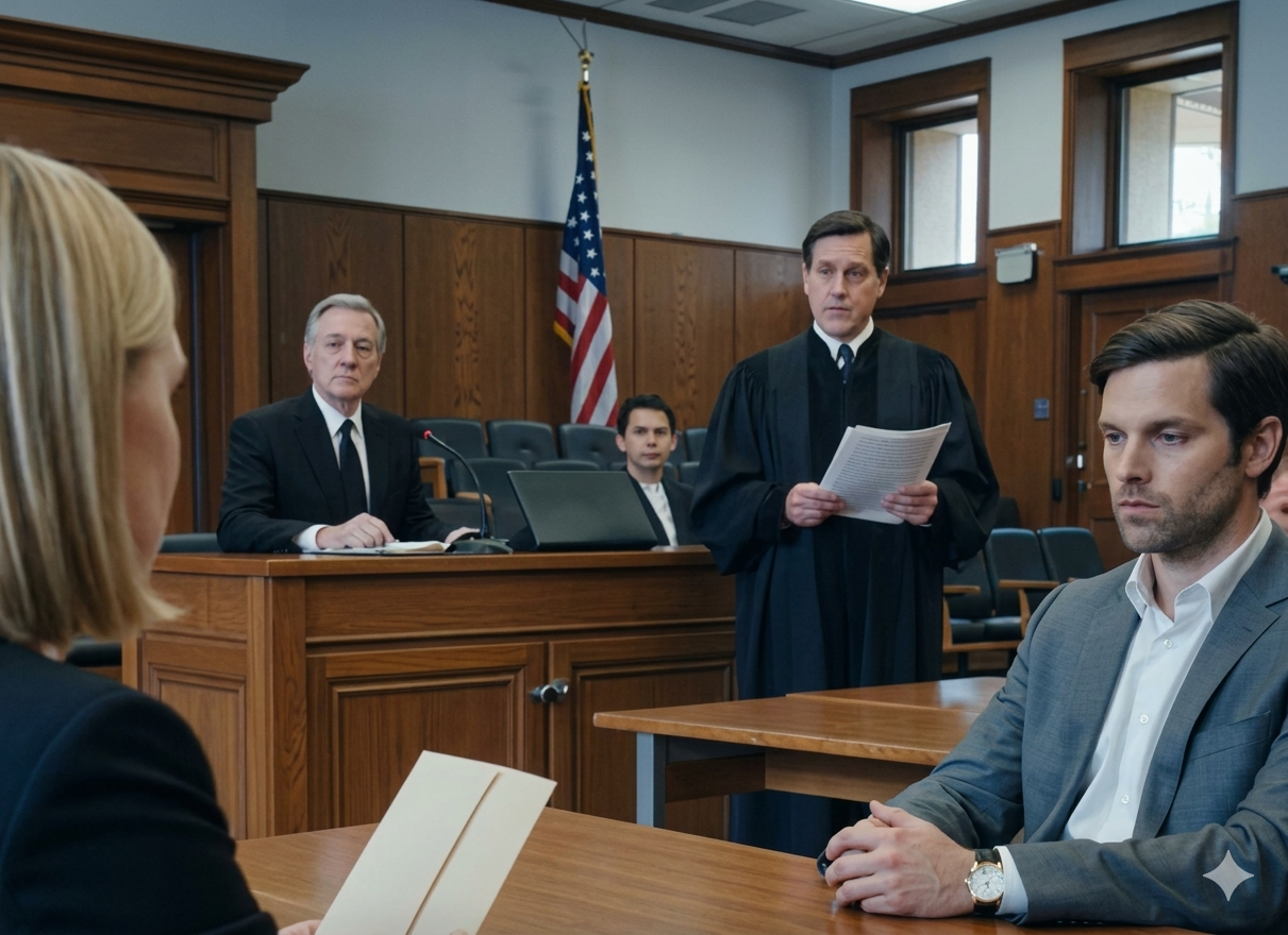 Mój zamożny brat wszedł do sądu uśmiechając się, jakby już wygrał. Jego adwokat powiedział: „Chcemy wszystkiego, co ona posiada. Jeszcze dziś”. Nazwali mnie „niestabilnym” i twierdzili, że ukrywam majątek przed rodziną. Pochylił się i szepnął: „Po prostu to podpisz. I tak nic ci nie zostanie”. Nie sprzeciwiałem się. Wręczyłem sędziemu jedną zapieczętowaną stronę i powiedziałem: „Proszę to dodać do akt”. Komornik otworzył spis inwentarza i zaczął czytać. Doszedł do drugiej linijki… Przerwał… I spojrzał na mojego brata. Wtedy w sali zapadła cisza.