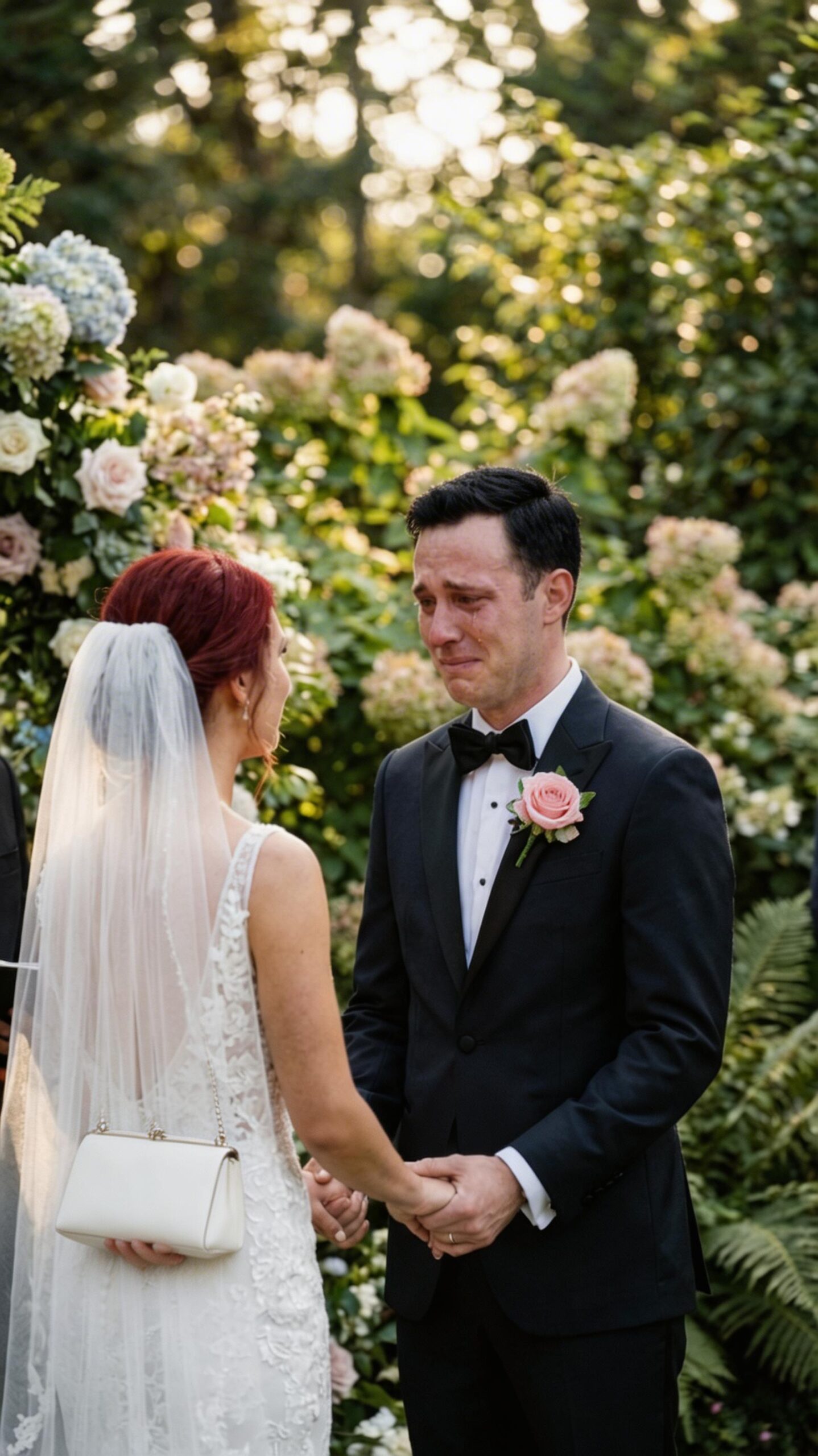 Niewidomy pan młody odzyskuje wzrok, gdy jego narzeczona idzie do ołtarza – wtedy widzi ją po raz pierwszy