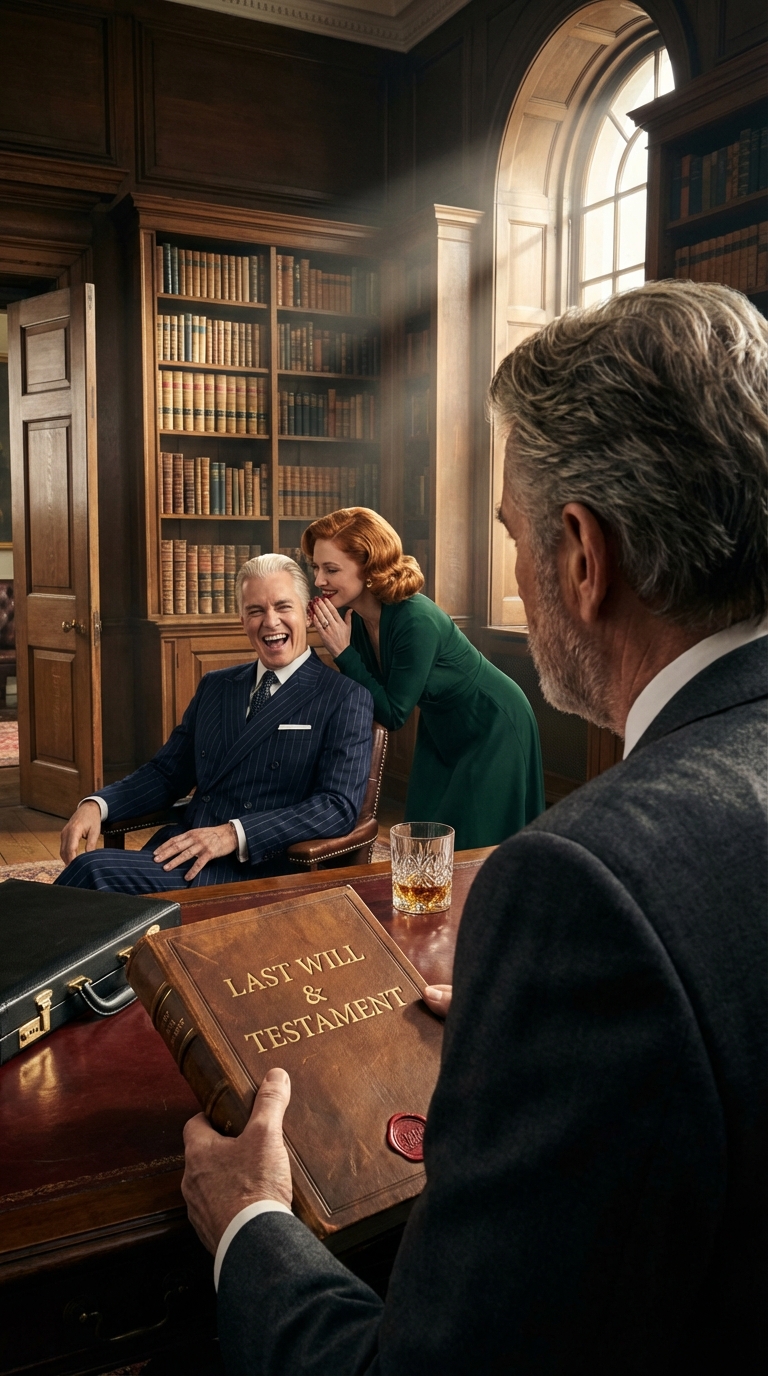 „Podczas odczytywania testamentu mój mąż uśmiechnął się krzywo – kilka sekund później prawda zniszczyła całą jego przyszłość”