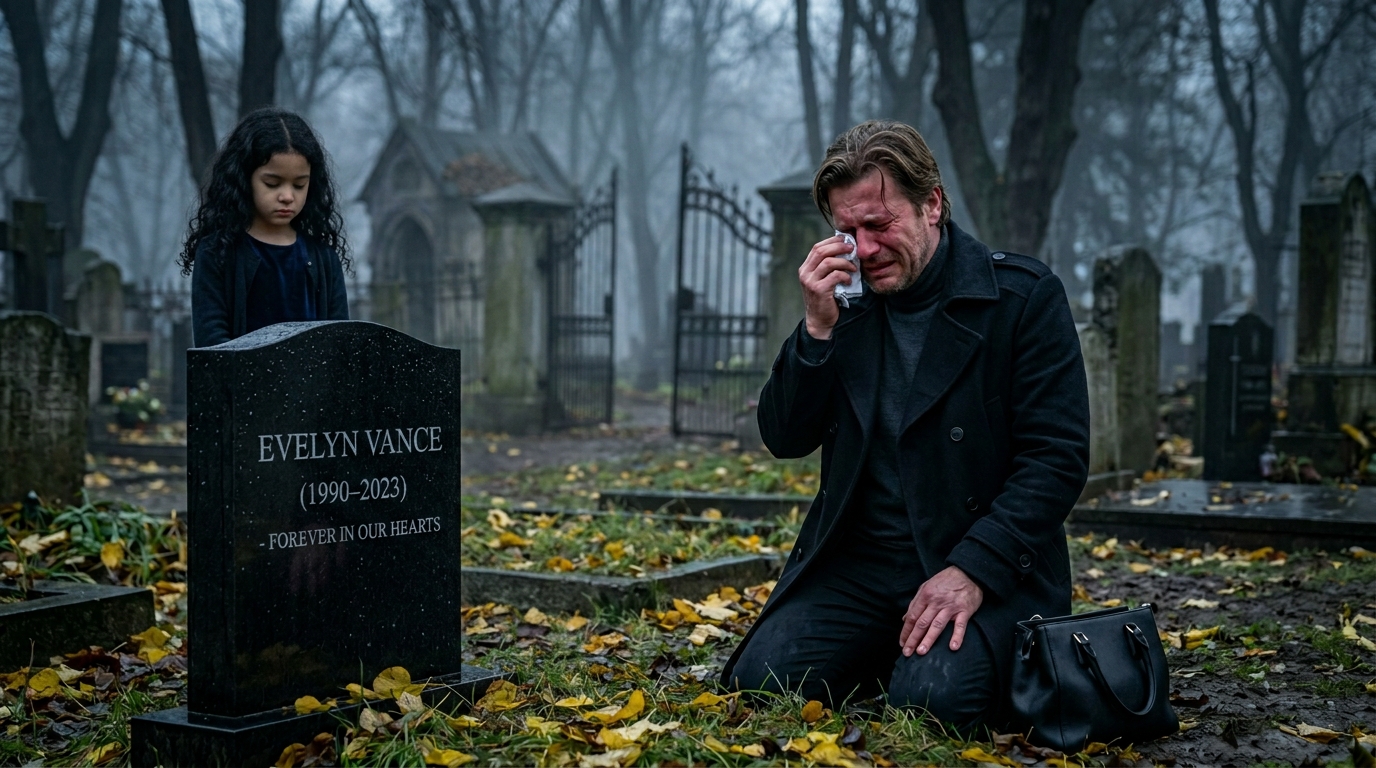 Miliarder odwiedził grób swojej byłej ukochanej – wtedy zobaczył małą dziewczynkę, która wyglądała dokładnie jak on