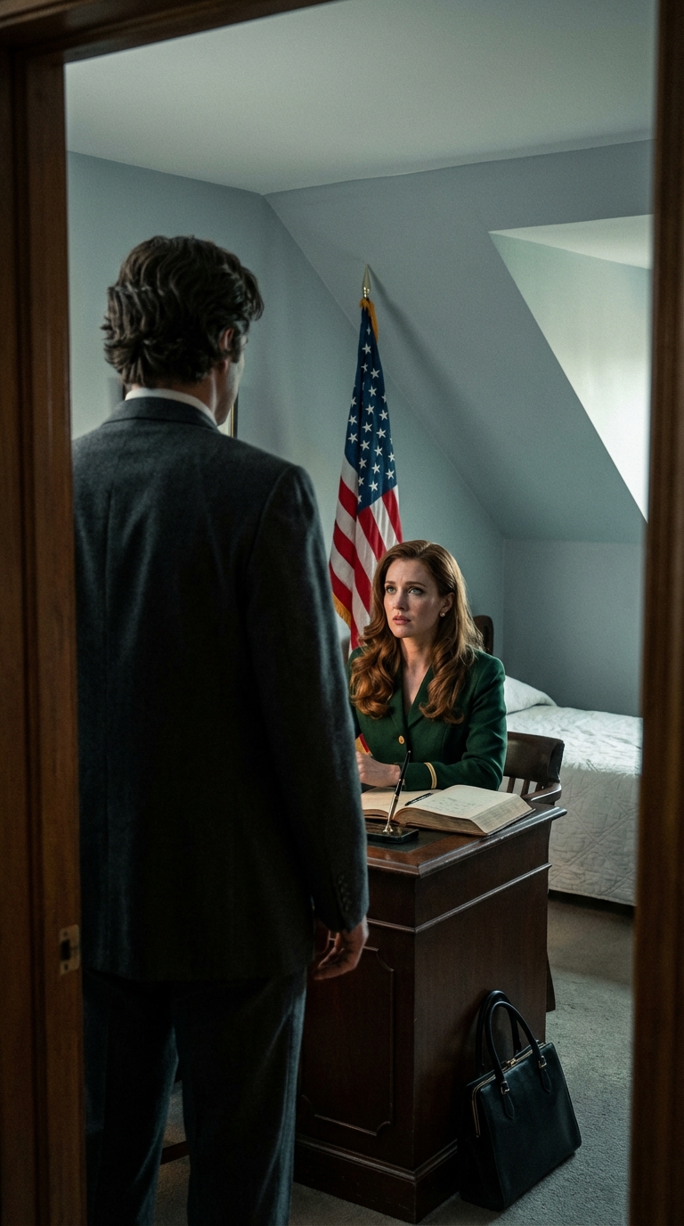 Mój ojciec umierał, a my potrzebowaliśmy pieniędzy tak bardzo, że poślubiłem niewidomą dziedziczkę w Beacon Hill, a następnie spędziłem 3 lata, stając się jej oczami, karmiąc ją, wybierając jej ubrania i opisując wszystko, od śniegu za oknem po światła na ulicy, aż do wczorajszego poranka, kiedy cicho wszedłem do pokoju i zobaczyłem w jej rękach coś, czego nie powinna była być w stanie przeczytać sama