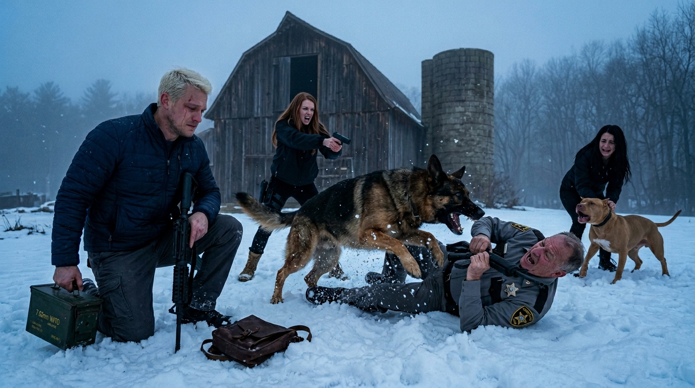 Żołnierz Navy SEAL wszedł na stację benzynową w najgorszym momencie, a złamany pies ujawnił sekret szeryfa