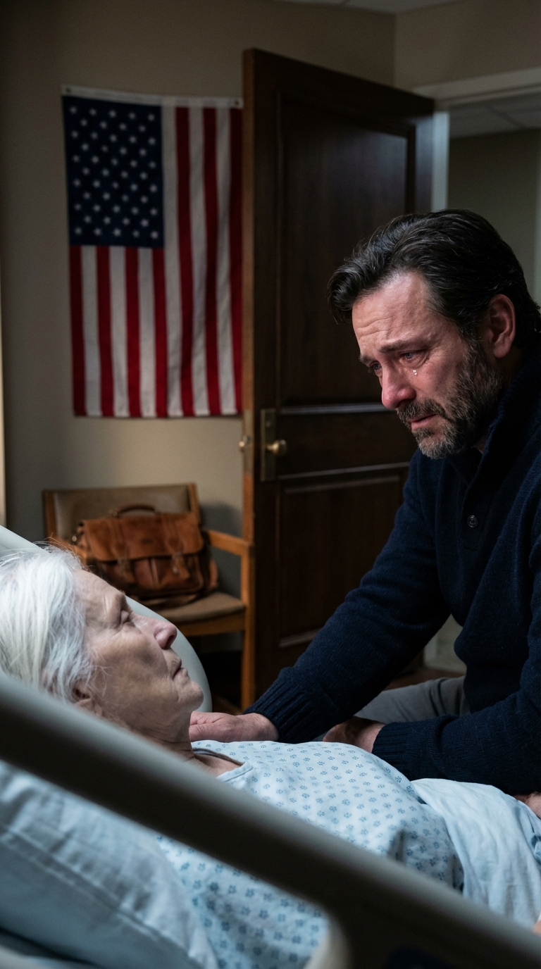 Obudziłam się po sześciomiesięcznej śpiączce w szpitalu na przedmieściach Chicago; ledwo zdołałam się uśmiechnąć, gdy mój syn rzucił zdanie niczym nóż: „Mamo, pozwoliłam teściom wprowadzić się do domu, bo myśleliśmy, że ci się nie uda”. Jego żona stała w drzwiach, lodowata: „Znajdź sobie inne mieszkanie”. Skinęłam tylko głową i cicho wyszłam… ale dokładnie trzy godziny później wrócili – a to, co ich czekało, sprawiło, że oboje zesztywnieli…