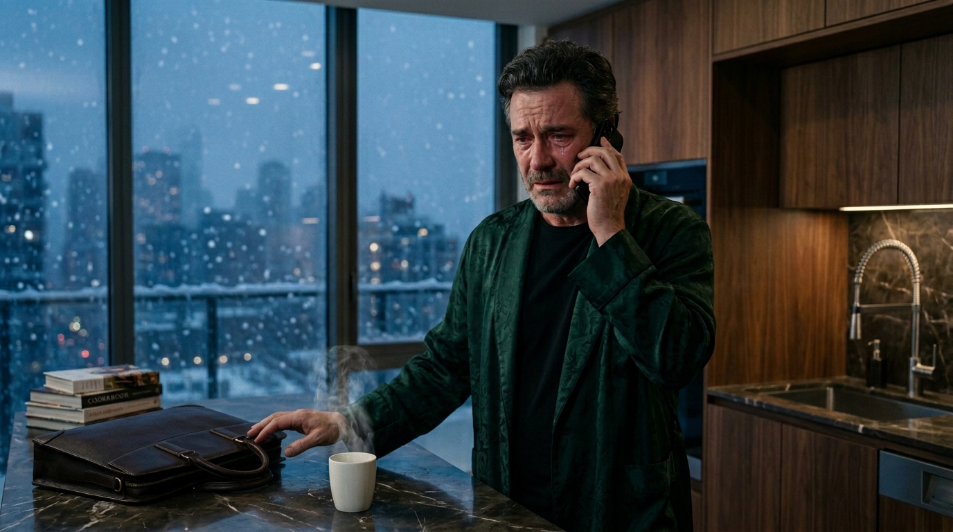 Telefon zadzwonił o 6:47 rano we wtorek. Byłem już obudzony, popijałem drugą kawę i patrzyłem, jak pada śnieg za oknem mojej kuchni w Toronto.