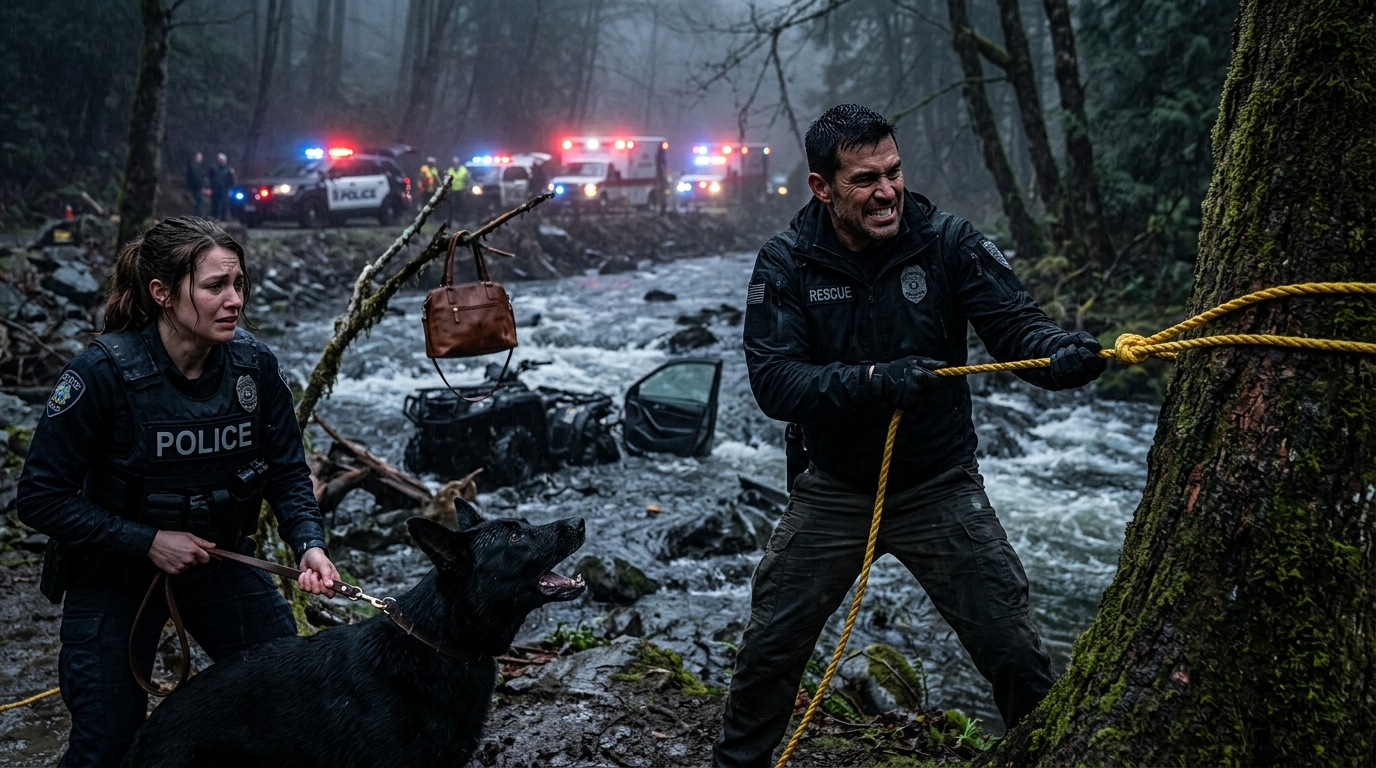 Ciągle krzyczeli „Vindel” i „Kjær” jak hasła – potem akcja ratunkowa na rzece przybrała mroczny obrót