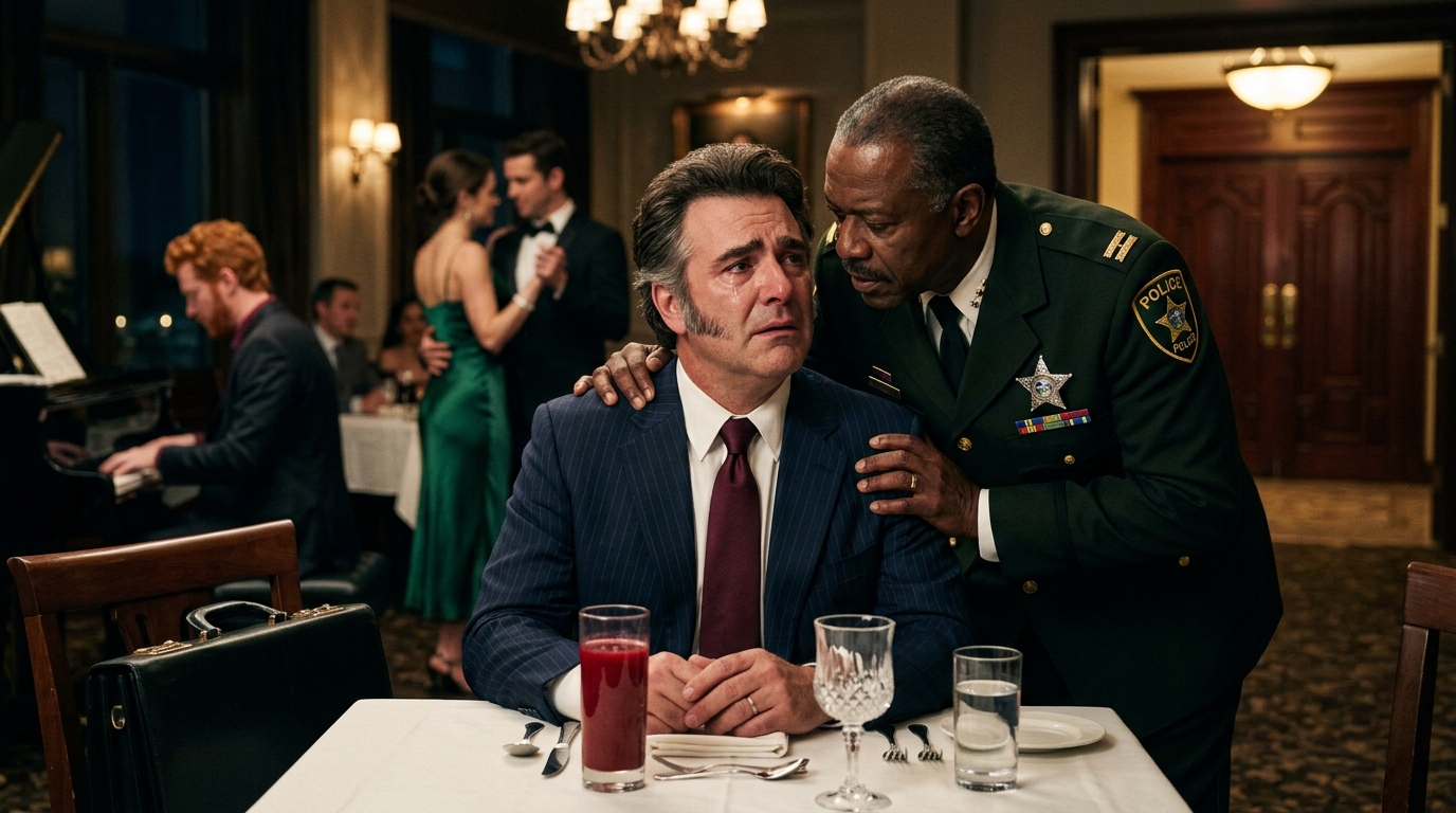 Mój syn wzniósł toast za moje 58 milionów dolarów, uśmiechnął się jak dumny dziedzic i próbował mnie pochować przed deserem, nie zauważając, że krwistoczerwona serwetka w kieszeni mojego płaszcza miała zamiar pochować jego przyszłość.