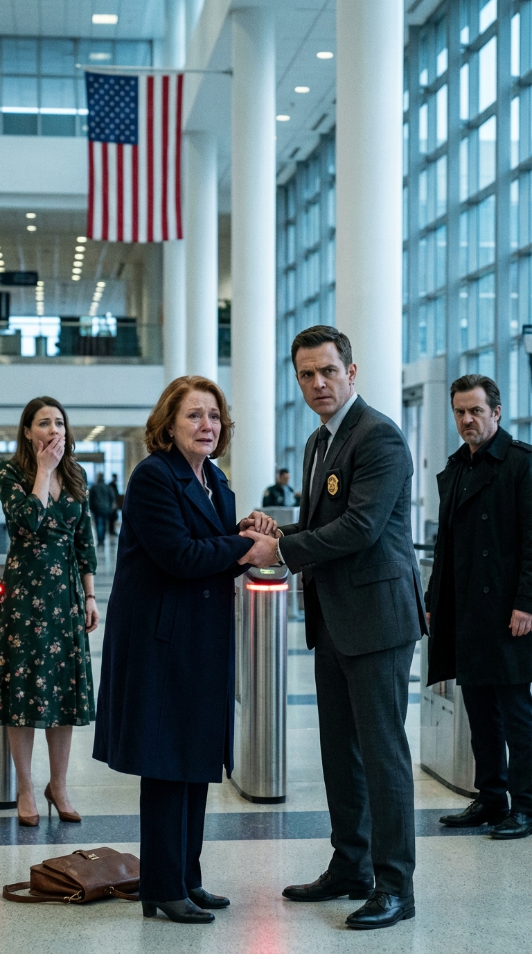 Przybyłem na lotnisko, żeby podróżować z córką. Nagle funkcjonariusz imigracyjny złapał mnie i szepnął: „Udawaj, że cię zatrzymuję i milcz”. Myślałem, że żartuje, ale uniósł odznakę FBI i powiedział: „Nie ma czasu”.