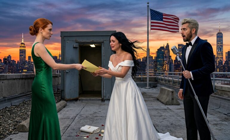 Przedstawił „Moją nową żonę” na dachu – więc wręczyłem jej intercyzę, którą kazał mi podpisać i powiedziałem, żeby przeczytała dziś wieczorem paragraf 4B