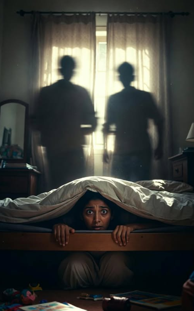 Moja sąsiadka powiedziała, że ​​widziała moją córkę w domu, gdy była w szkole — więc schowałam się pod jej łóżkiem… i to, co usłyszałam, zmieniło wszystko.