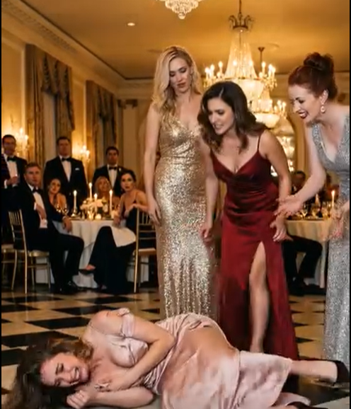 Ethan uklęknął na jedno kolano obok Madeline, jakby marmur i wpatrzone w niego twarze nie istniały. Zdjął marynarkę i owinął ją wokół jej ramion, zakrywając rozdarty szew i drżące dłonie.