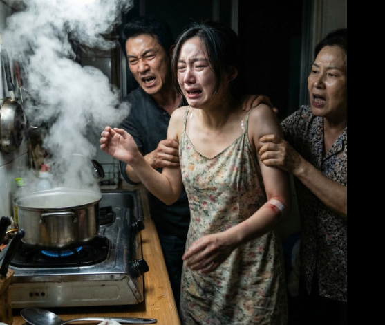 Pierwszą rzeczą, jaką Linda zobaczyła, nie był stół zastawiony jedzeniem. To był salon, pusty jak sala konferencyjna. Składane krzesła stały naprzeciwko telewizora. Na ekranie widniał pojedynczy slajd z wyraźnymi, czarnymi literami: