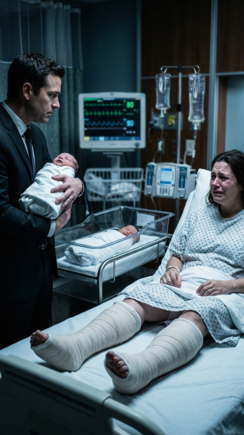 Nigdy nie powiedziałam mężowi, że to ja odkupiłam dom jego rodziców – jego bogata kochanka z radością pozwalała wszystkim wierzyć, że to jej sprawka. Kiedy zaczęłam rodzić bliźnięta, nikt po mnie nie przyszedł; wszyscy byli zbyt zajęci gotowaniem i jej schlebianiem. Następnego dnia mąż wcisnął mi papiery rozwodowe. „Jesteś kompletnie bezużyteczna. Zabiorę jedno z dzieci” – zadrwił. Myślał, że jestem zdruzgotana i bezsilna. Następnego ranka do domu wpadła policja…