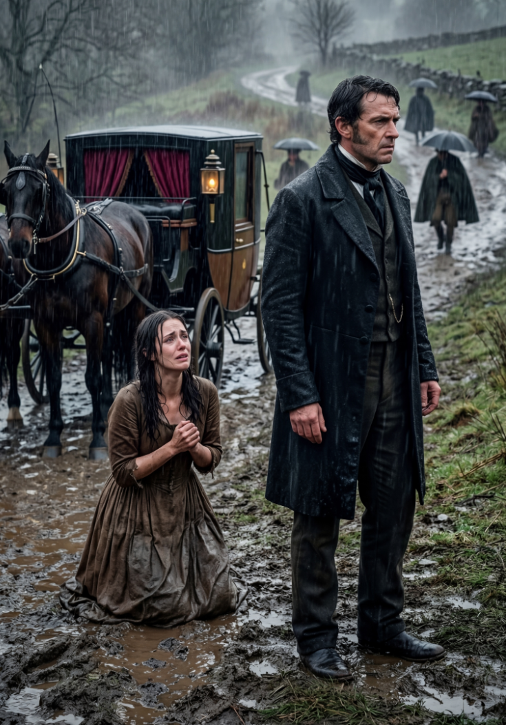 Książę zatrzymał powóz i zrobił coś nie do pomyślenia z osieroconą dziewczynką na oczach wszystkich.