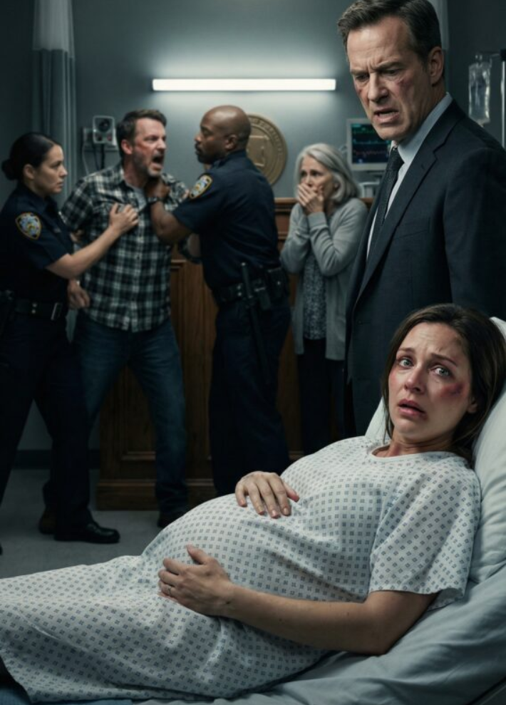 Obelgi jego matki wciąż mnie dręczyły, gdy wparował do środka, a jego twarz wykrzywiła się w furii. „Śmiesz nie szanować mojej matki?!”. krzyknął, a potem uderzył mnie ręką, posyłając moje sześciomiesięczne ciało w ciąży na podłogę. Pamiętam zimne płytki… syreny… strach. W szpitalu drzwi się otworzyły. Ojciec zamarł na mój widok. A potem powiedział: „Opowiedz mi wszystko”.