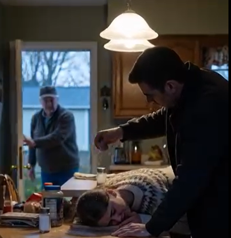 Miałam jedną zasadę z moim sześcioletnim synem: jeśli wydarzy się coś naprawdę poważnego, naciśnij tajny numer, a dziadek przyjedzie. Dzisiaj, gdy mój mąż rzucił się na mnie z wściekłością w oczach, dostrzegłam drżące spojrzenie mojego syna i wyszeptałam bez słowa. Skinął głową. Kilka sekund później mąż prychnął: „Nikt cię nie uratuje”. Ale potem ktoś zaczął walić w drzwi. I to był dopiero początek.