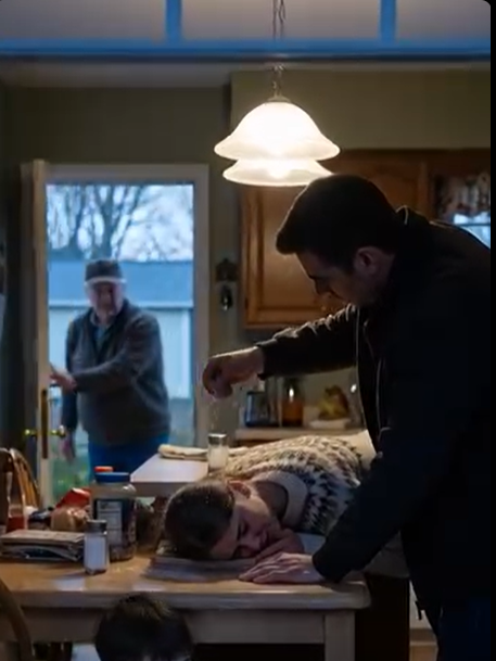 Miałam jedną zasadę z moim sześcioletnim synem: jeśli wydarzy się coś naprawdę poważnego, naciśnij tajny numer, a dziadek przyjedzie. Dzisiaj, gdy mój mąż rzucił się na mnie z wściekłością w oczach, dostrzegłam drżące spojrzenie mojego syna i wyszeptałam bez słowa. Skinął głową. Kilka sekund później mąż prychnął: „Nikt cię nie uratuje”. Ale potem ktoś zaczął walić w drzwi. I to był dopiero początek.